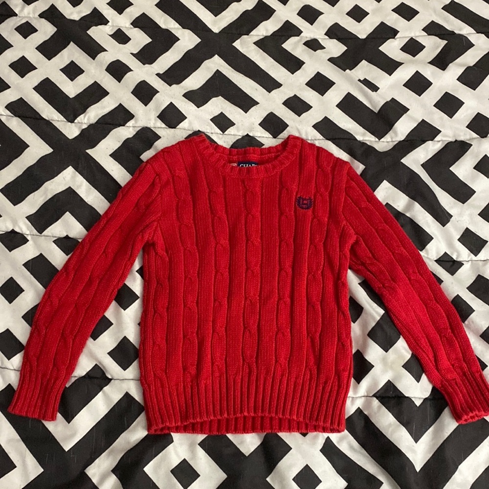 Chaps 100% Cotton Sweater Kid’s Size 4